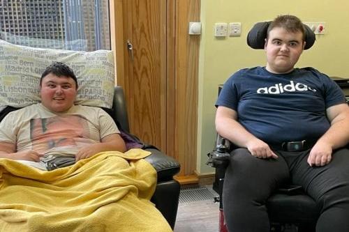 During their time at Derian House, Adam and Connor have become good friends.
Connor Griffith, 21, said: “My favourite thing about Derian is being able to go out on trips out. My favourite place to go is Chill Factore. It’s brilliant.“
Adam Burton, 20, said: “I love having a joke with the staff at Derian. My favourite thing about Derian has been getting to go out for nice meals – like a nice carvery or to Wagamama.”