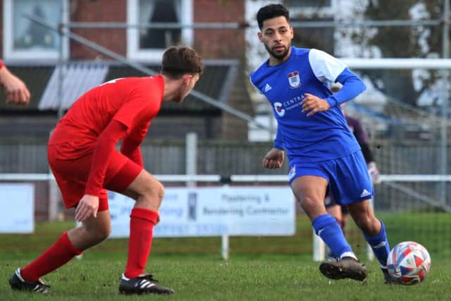 Squires Gate were beaten on penalties by Southport Picture: Ian Moore