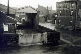 Junction of Breck Road and Station Road in the early 1900s. The Royal Oak was a long established pub and was once popular with the workers of the adjacent British Railway goods sidings. After a spell renamed as Chaplins in the1980s it became the Royal Oak again. The sidings were removed in the 1960s and other industrial buildings built on the site were demolished