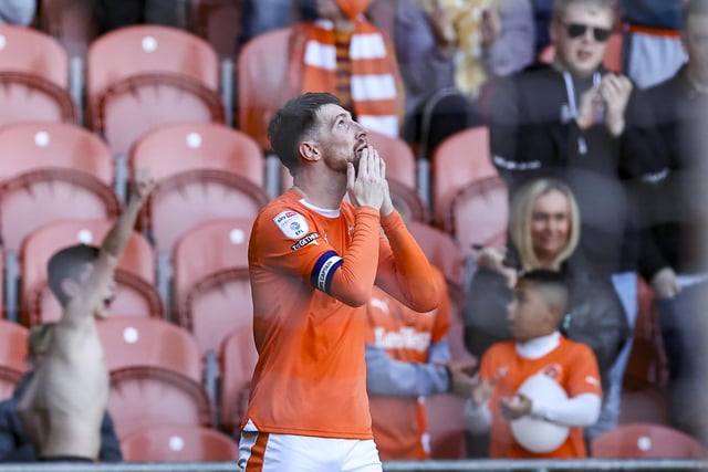 James Husband scored the Seasiders' second goal against Barnsley, in what could potentially be his final game at Bloomfield Road. The 30-year-old, who first joined Blackpool in 2019, is out of contract in the summer.