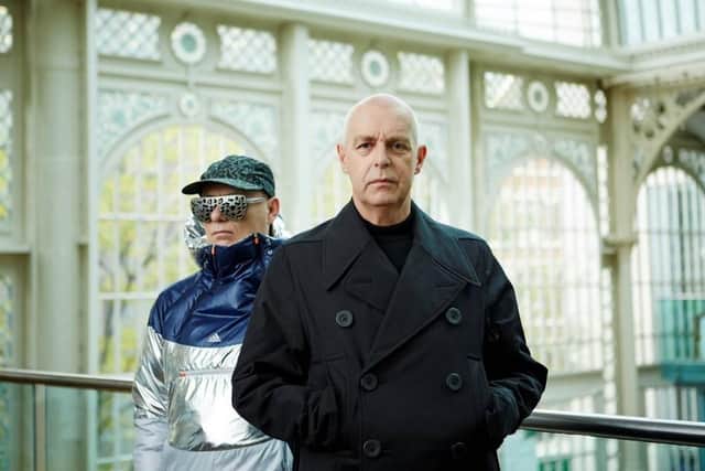 The Pet Shop Boys' Neil Tennant (right) and Blackpool lad Chris Lowe