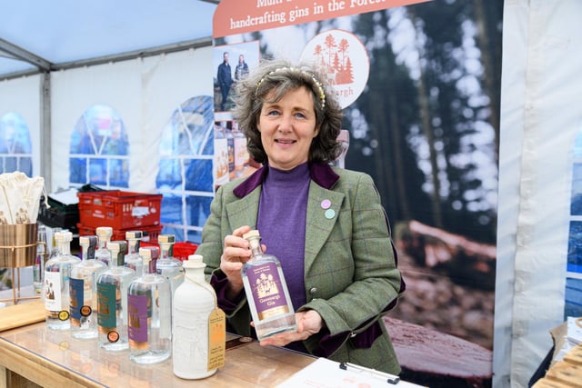 Liz Scambler from Goosnargh Gin at St Anne's Food and Drink Festival 2022. Photo: Kelvin Stuttard