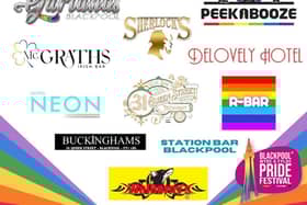 A list of venues and bars participating in Rainbow Weekend 2025.