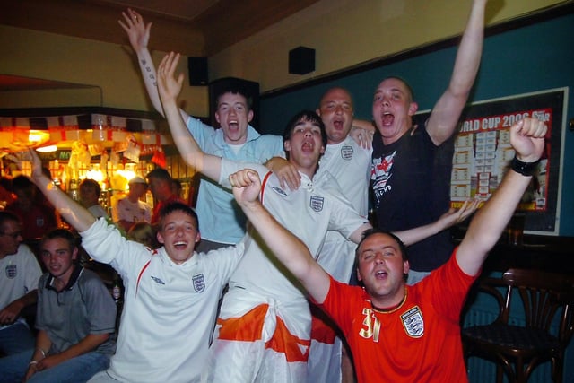 Scenes at The Links at England 's World Cup match against Trinidad, 2006