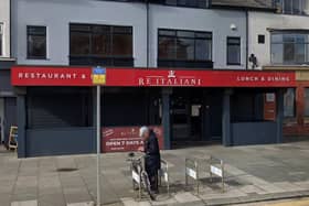 Re Italiani in Lytham Road, Blackpool has permanently closed