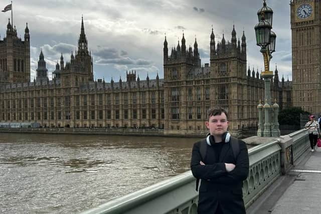 Kaiden Walsh is making a case for young people being able to vote at the age of 16