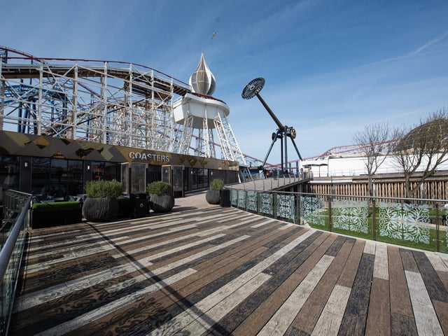 Aviktas in full swing, as it undergoes tests with water-dummies in preparation for the launch this summer at Blackpool Pleasure Beach.