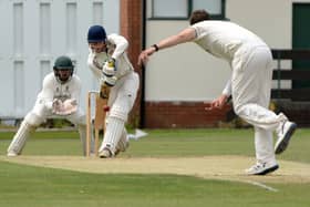 Josh Boyne starred with the bat in Blackpool's 40 Over Cup final win over Garstang Picture: Paul Heyes
