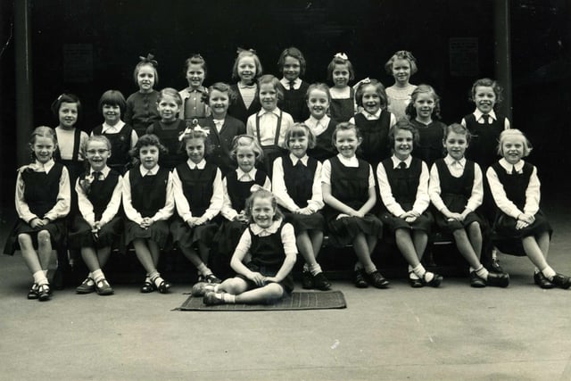 This was class 1B in 1956. Picture courtesy of Diana Holden