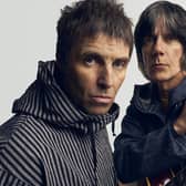 Liam Gallagher and John Squire. Picture: Tom Oldham
