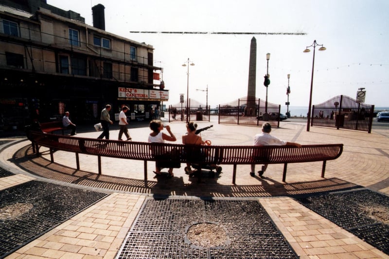 Queen Square after pedestrianisation in the 1990s