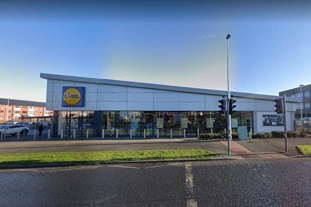 Police are investigating after a gang of knife-wielding youths in balaclavas chased a boy through Lidl in Devonshire Road on Monday afternoon (June 20)