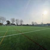 The new pitch at Stanley Park