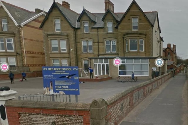 Red Rose School on 28-30 North Promenade, St Annes on Sea, was given an outstanding rating in their most recent inspection report on May 3 2018.
