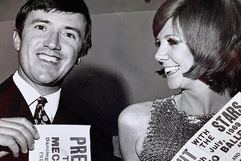 Roy Castle and Cilla Black, were appearing in Holiday Startime at the ABC Theatre in 1969 and attended an annual charity dance, organised by Blackpool and Fylde journalists - at the Locarno Ballroom