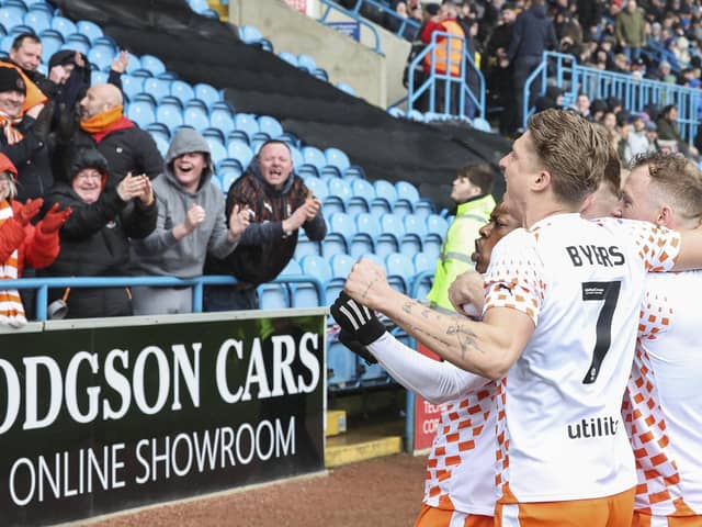 Blackpool claimed a 1-0 victory over Carlisle United