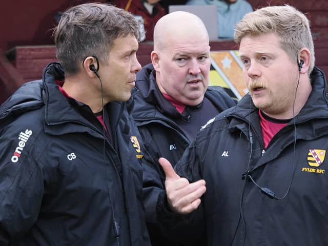 Fylde RFC's coaching team saw their scrum-half selection call pay off last weekend Picture: Chris Farrow/Fylde RFC