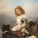 The Herd Lassie, 1876 Richard Ansdell RA