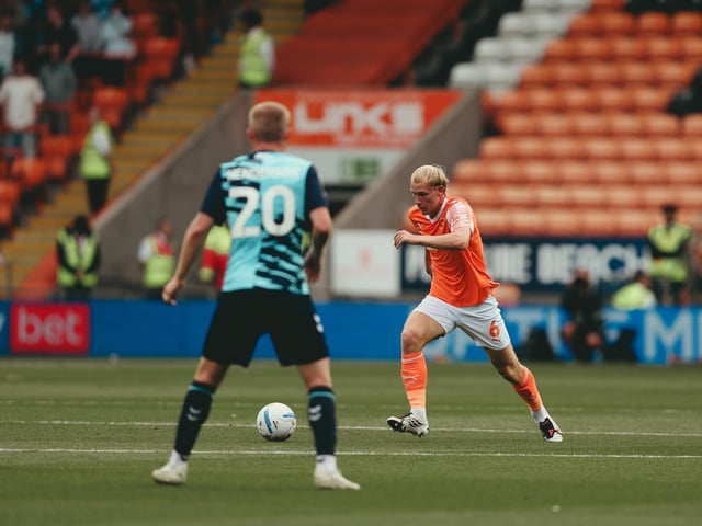 Another welcome bit of news for Blackpool will be the return of Jordan Brown - who is set to be available again this weekend.