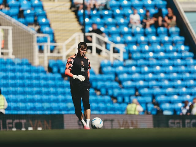 There wasn't much Bailey Peacock-Farrell could do about the first goal, but was at fault for the second, spilling after a Marriott shot to give Lisbie a tap in.
