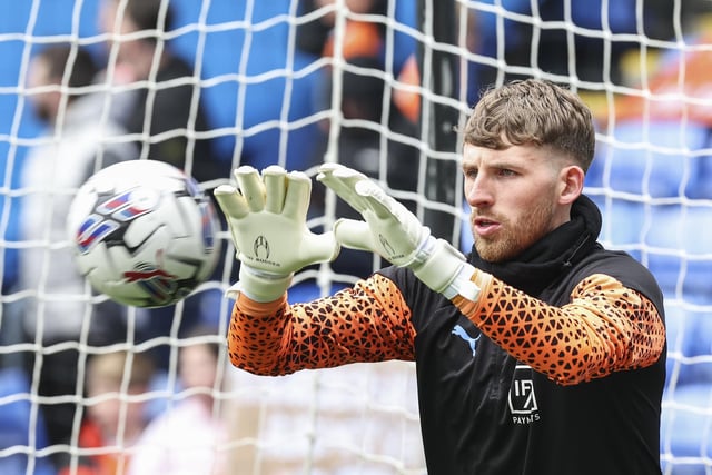 Dan Grimshaw enjoyed an impressive season between the sticks for Blackpool, keeping 18 clean sheets in total.
