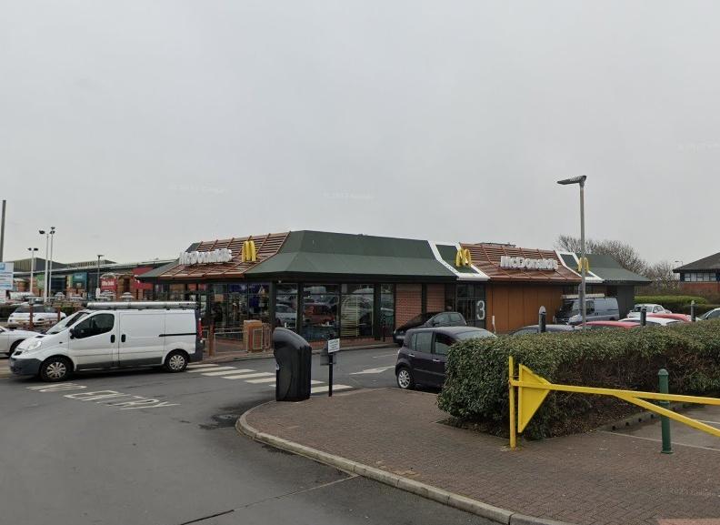 The drive thru on Amy Johnson Way has a rating of 3.8 out of 5 from 2,000 Google reviews