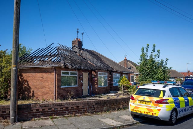 Lancashire Police said a joint investigation into the cause of the fatal fire is taking place alongside the fire service