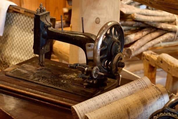 Readers have named their oldest household appliances including a sewing machine like the one pictured above
