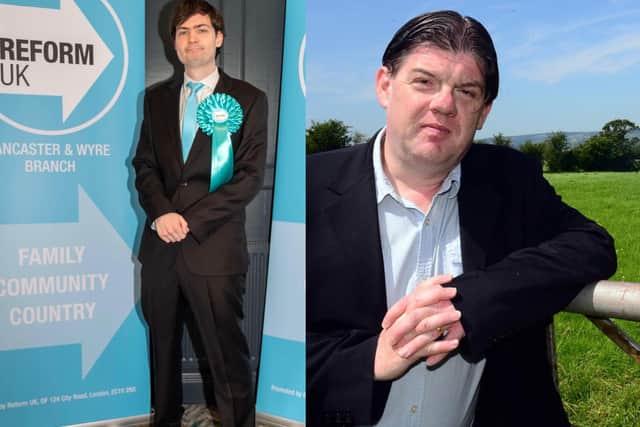 County Cllrs Matthew Salter and Ged Mirfin have both swapped the Conservative Party for Reform UK