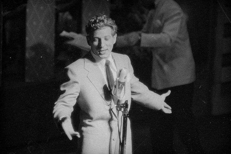 In 1952 Hollywood star Danny Kaye gave a brilliant performance at Blackpool's Empress Ballroom, calling on not only his fine singing voice but his precise comic timing and sheer force of personality. The star had been filming the musical  Hans Christian Andersen, released later that year,  when he decided to fly over for the Open golf tournament at Lytham. He gave two shows nightly on July 17 and 18.