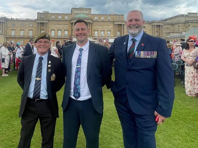 Blackpool FC Community Trust Engagement Team members attended the annual Not Forgotten Garden Party at Buckingham Palace on May 17 Picture: Blackpool FC Community Trust