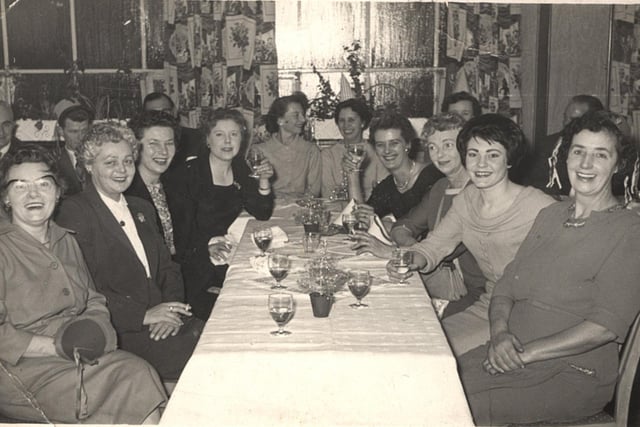Marks and Spencers Christmas party 1958