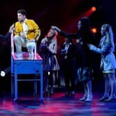 Joe McElderry performs in Tommy the rock musical at Blackpool Winter Gardens in 2015