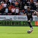 James Husband isn’t ready just yet to return from injury for Blackpool. (Image: Camera Sport)