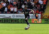 James Husband isn’t ready just yet to return from injury for Blackpool. (Image: Camera Sport)