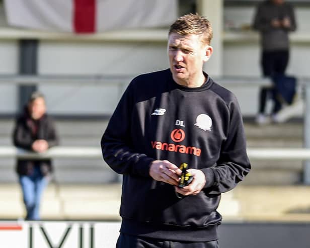 AFC Fylde interim boss David Longwell Picture: AFC Fylde
