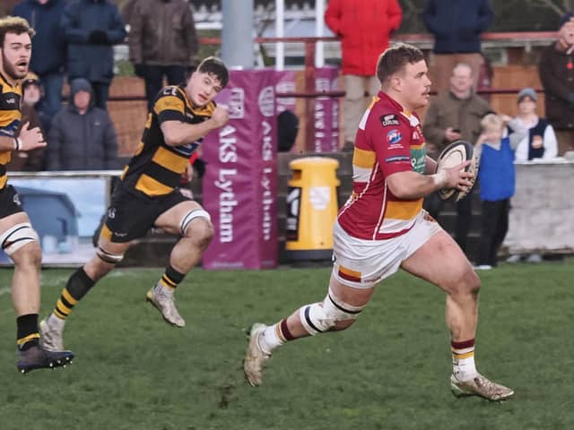 Ben Gregory will miss Fylde's final home game of the season against Otley