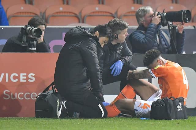 Gabriel suffered the setback after falling awkwardly during the dying moments of Friday night's game