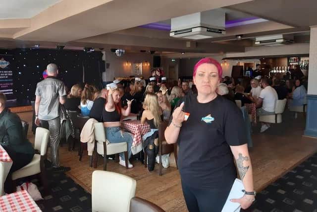 It proudly boasts some of the sassiest waitresses you will ever me – called Karen’s – whose bad attitude and even worse language will have diners crying into their napkins (with laughter!)