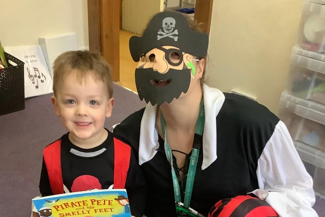 The children at Cherubs Nursery dressed up as their favourite story characters for World Book Day