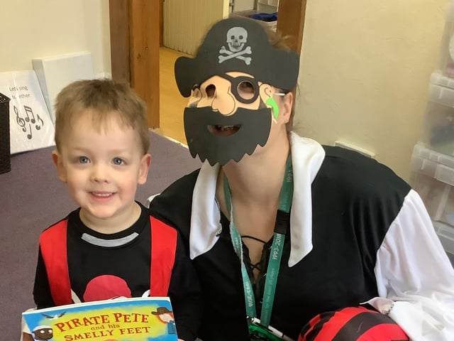 The children at Cherubs Nursery dressed up as their favourite story characters for World Book Day