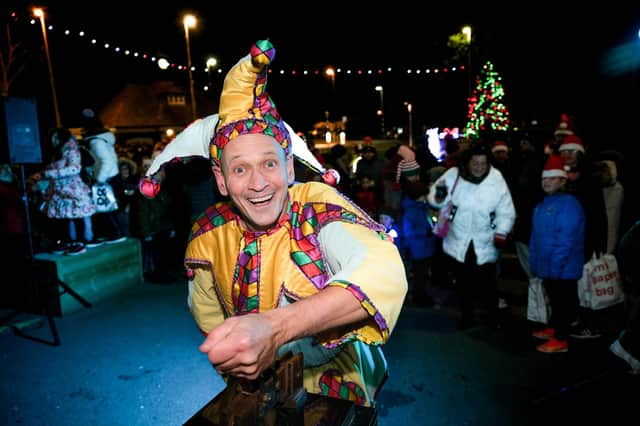 Steve Royle is back for the Layton Lights Switch On on Nov 25 2022