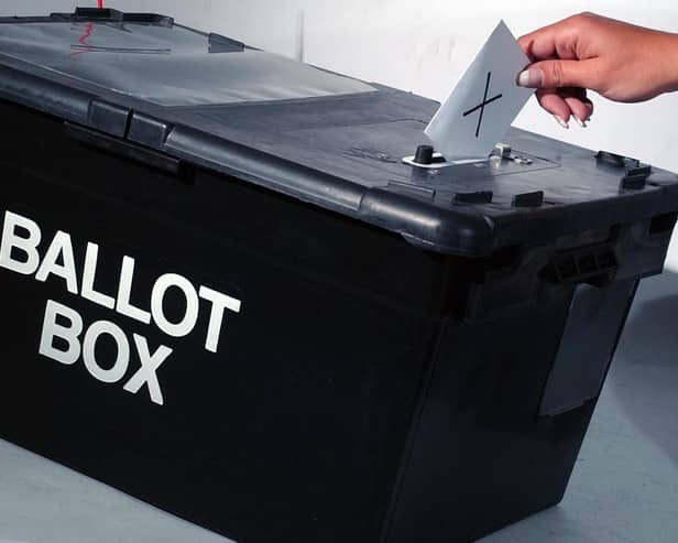 The by-election is on May 2