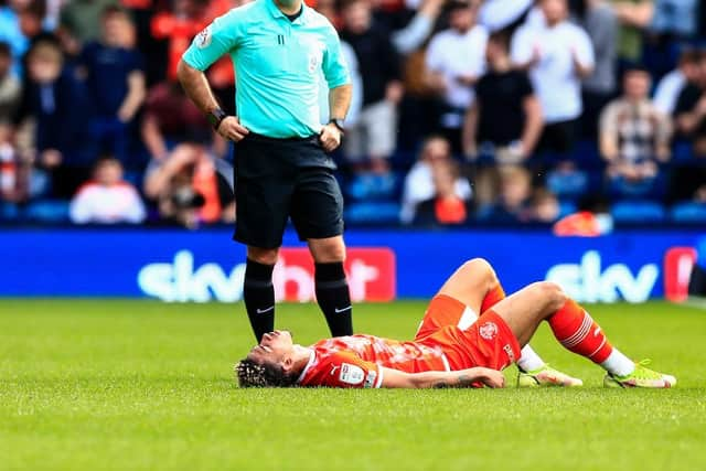 Gabriel suffered the injury during last week's game at the Hawthorns