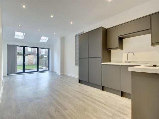 This two bedroom ground floor flat in Stubbington Avenue, Copnor, is on the market for £200,000. It is listed by Bernards.