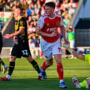 Ged Garner scored Fleetwood Town's winner on Tuesday night Picture: Adam Gee