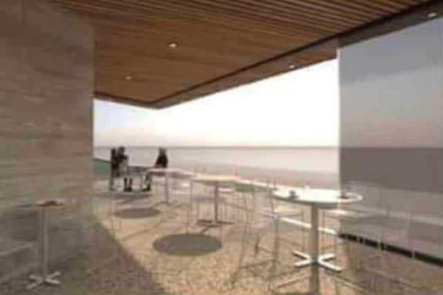 Another view of the building from an artist's impression.