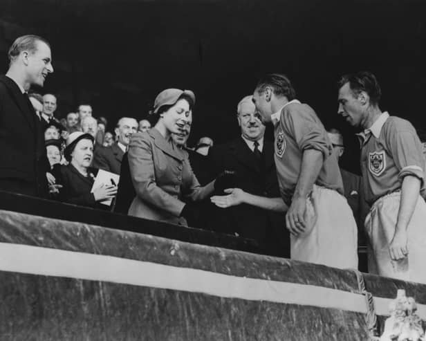 The 1953 FA Cup final (Credit: Allsport Hulton Deutsch/ALLSPORT)