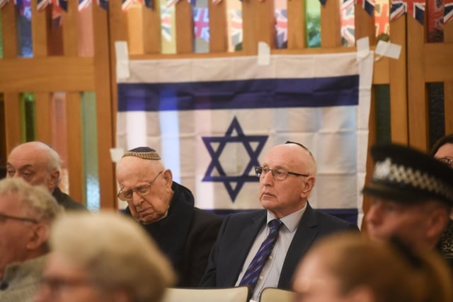 St Annes Hebrew Congregation held the first in-person Holocaust Memorial Day Service there in three years