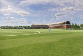 The training ground sits on a 100-acre site and will host six pitches